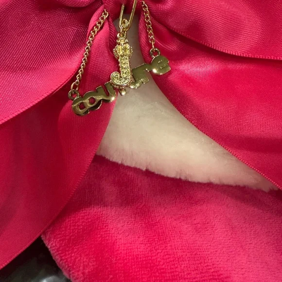 Juicy Couture Festive Pink and Gold Stocking - Picture 6 of 6